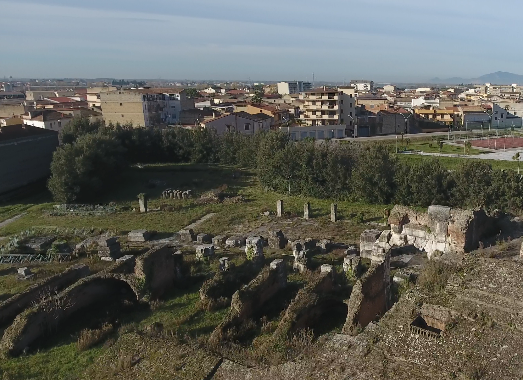 Panoramica verso S Maria Capua Vetere