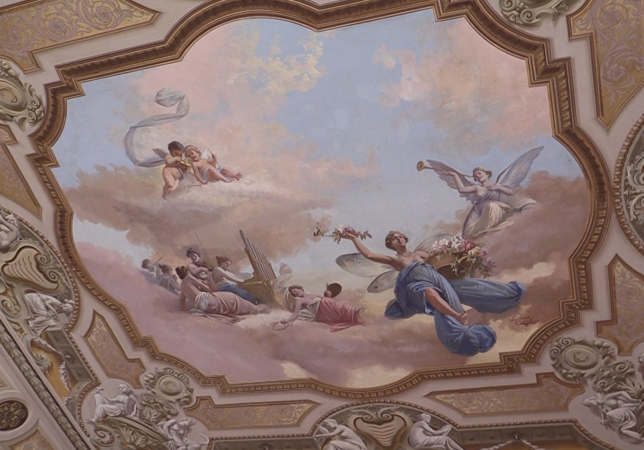 dipinto palazzo Capua