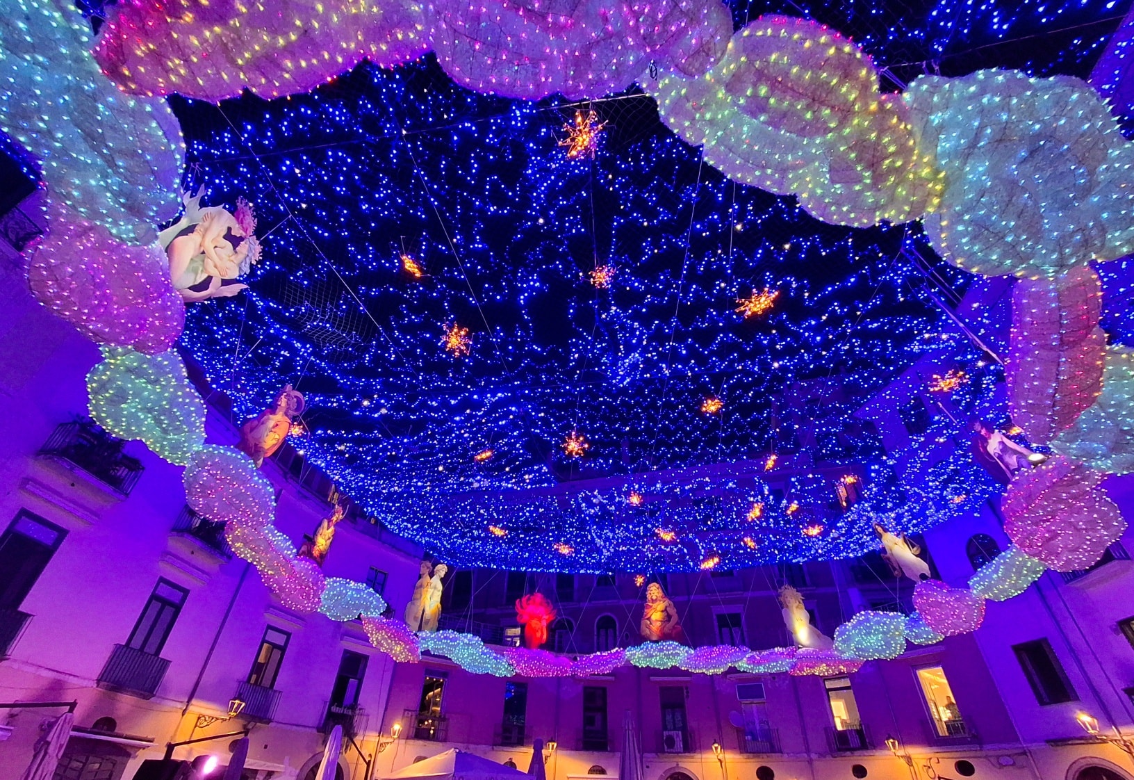 luci artista 25 26 Salerno