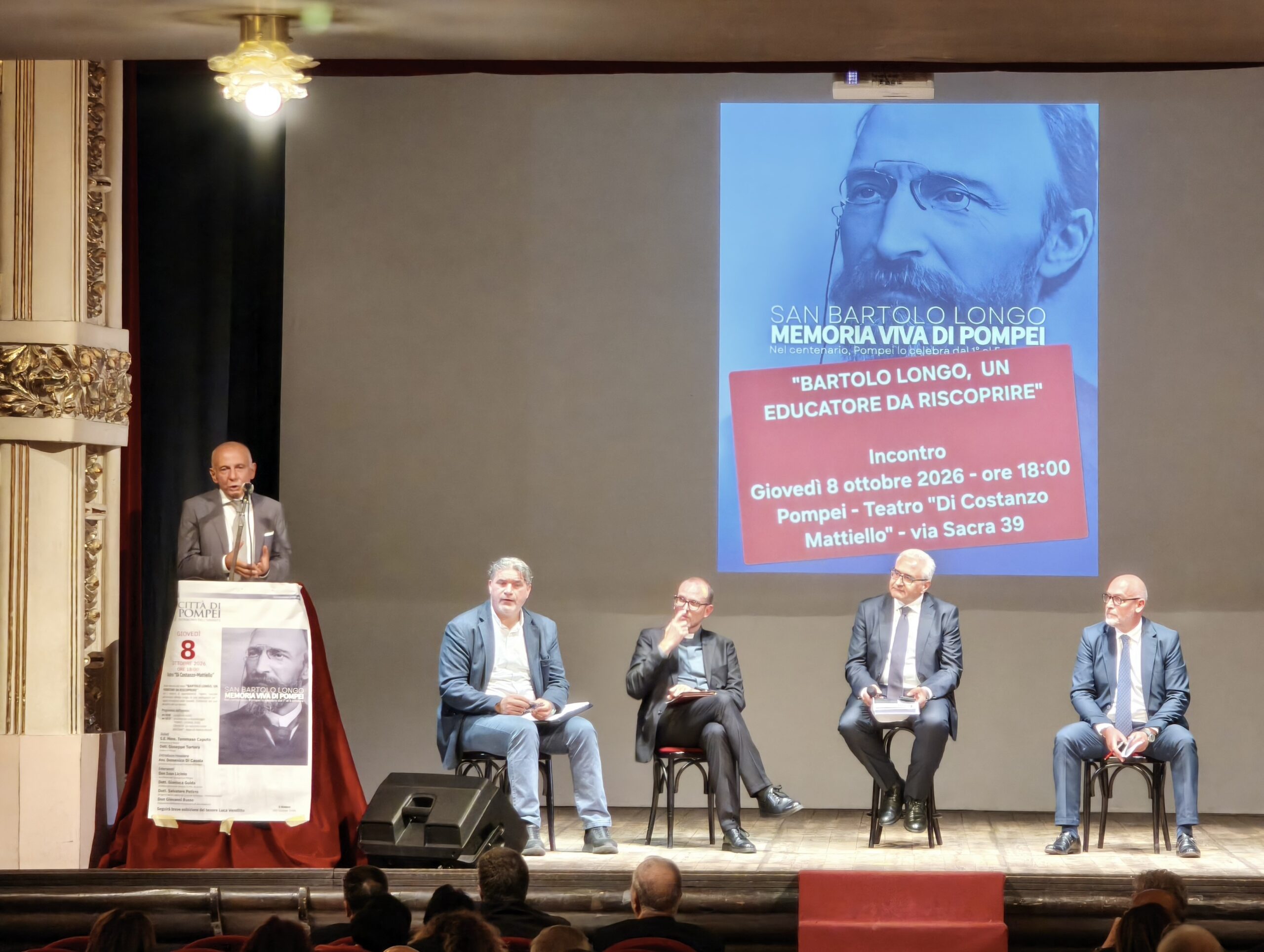 Pompei convegno su Bartolo Longo
